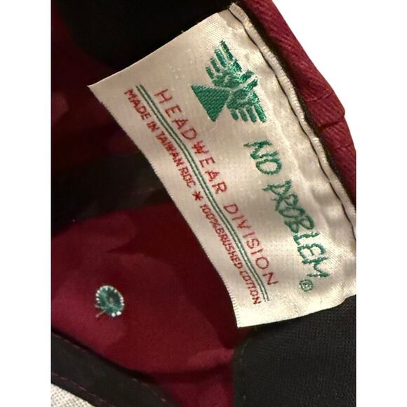 Vintage 80's 90's Grunge Surf Skate Ski Snowboard No Problem Snap Back Cap - Picture 8 of 8